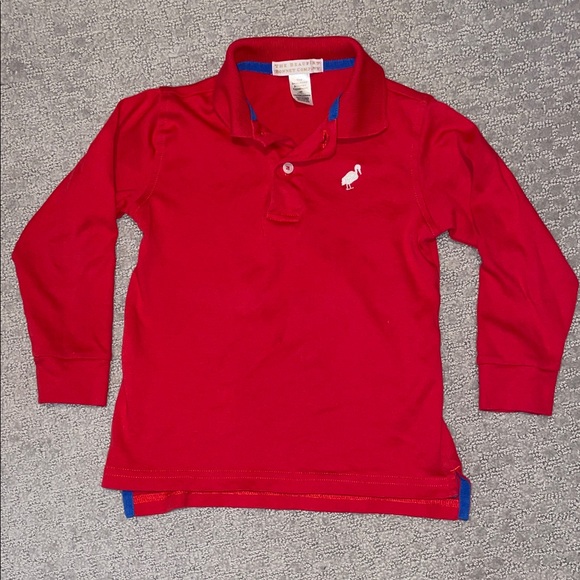 The Beaufort Bonnet Company Red Kids Polo Shirt - Picture 2 of 4